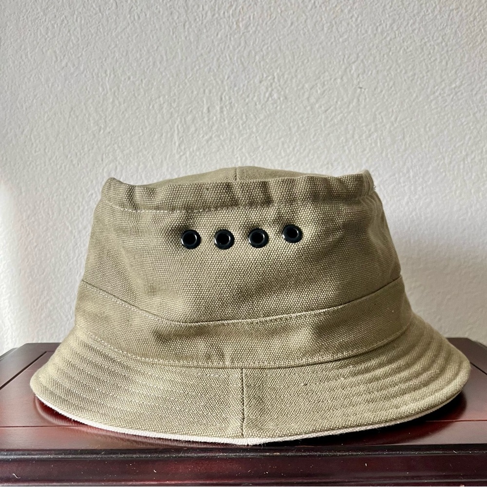 BRAND NEW Club Monaco Mens Khaki Fishing hat in size M/L - Picture 2 of 6